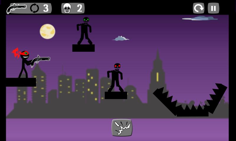 Игра stickman зомби