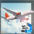Flight simulator 3d icon