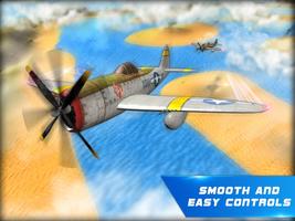 World War II Airplane Flight Simulator Pilot Game capture d'écran 1