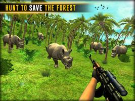 Wild Animals Safari Park Huntsman Shooting Games capture d'écran 3