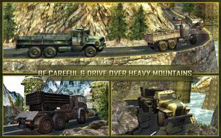 Infantry Transport Trucker 3D- Offroad Military screenshot 2