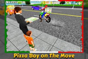 Moto Pizza Delivery Bike: Entrega de pizza en la captura de pantalla 3