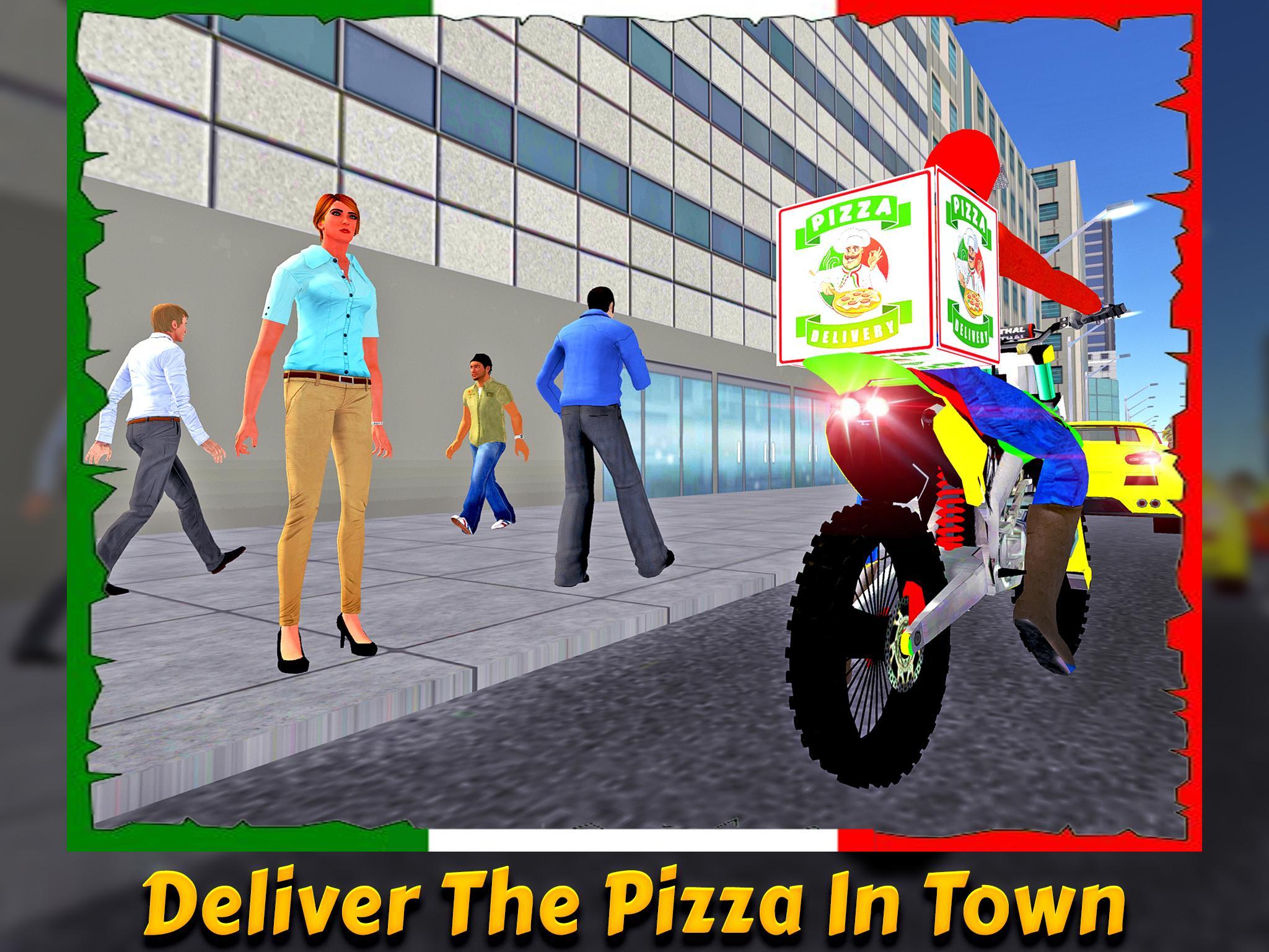 игра доставка пиццы на мотоцикле фото 63