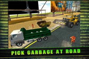 1 Schermata Real camion e camion dei rifiuti: City Cleaner 3D