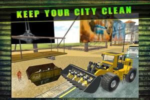 Truck Sampah Real & Truck Sampah: City Cleaner 3D screenshot 2