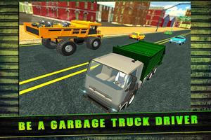 Truck Sampah Real & Truck Sampah: City Cleaner 3D screenshot 3