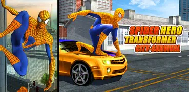 Spider Hero Transform City Survival Simulator 2018