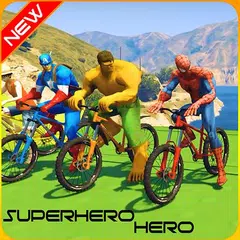 Descargar APK de Superhero Happy Wheel Incredible Race