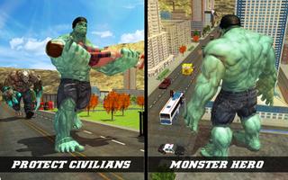 Hero Smash Incredible Monster fight 스크린샷 3