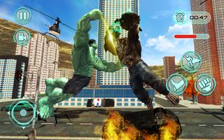 Hero Smash Incredible Monster fight ภาพหน้าจอ 1