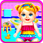 Babysitter Care Baby Game for Girls icône