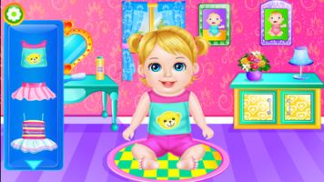 Babysitter Care Baby Game for Girls capture d'écran 2