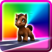 Cute &amp; Fast Little Pony Runner icon