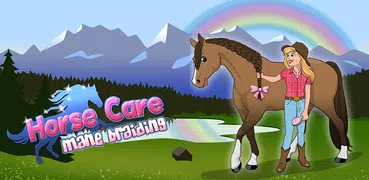 🐎 Horse Care - Mane Braiding 