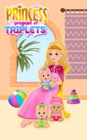 Princess Pregnant of Triplets Affiche