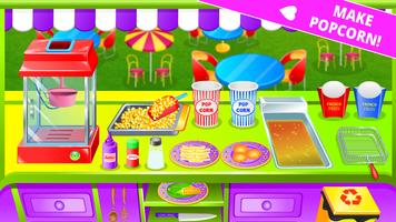 屋台の食べ物キッチンシェフ - クッキングゲーム ポスター