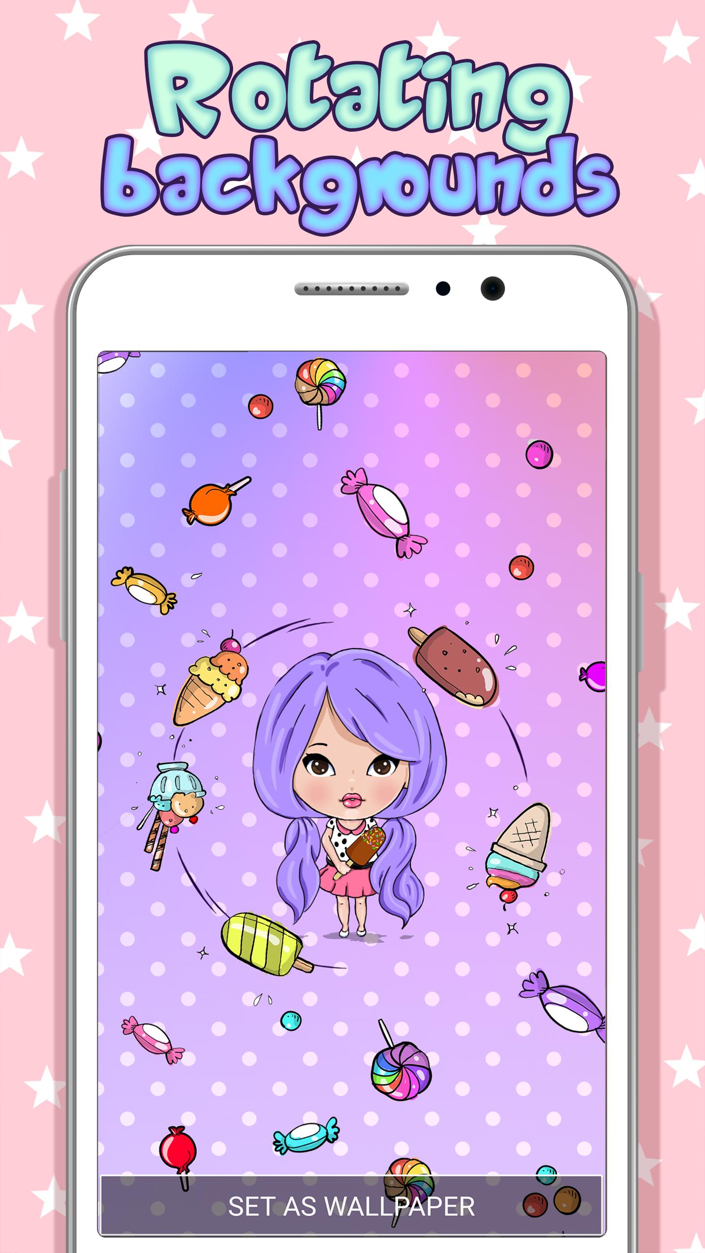 Android 用の ライブ壁紙 かわいい女の子 Apk をダウンロード