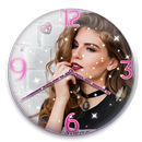 Glitter Clock Widget App APK