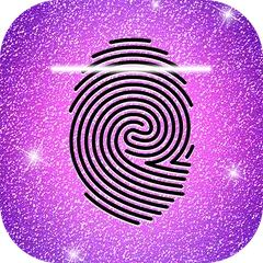 Glitter Fingerprint Lock Screen APK download