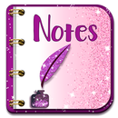 Glitter Notepad Notes APK