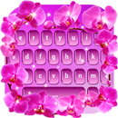 Orchid Flower Keyboard Themes APK