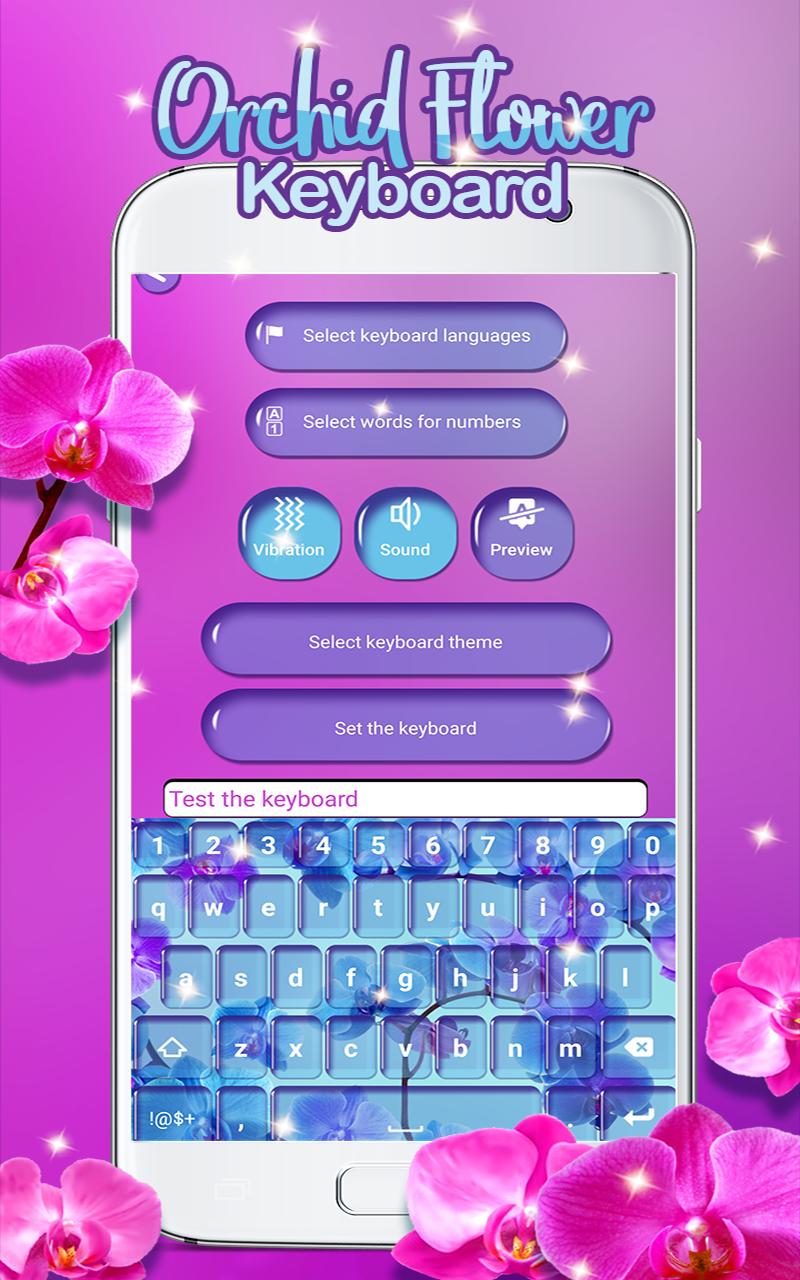 Android 用の 花 キーボードの壁紙 Apk をダウンロード