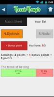 برنامه‌نما Tennis Live scores عکس از صفحه