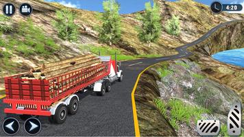 Cargo Truck Driver OffRoad Transport Games পোস্টার