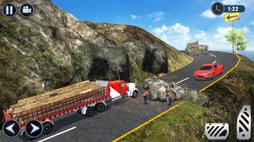 Cargo Truck Driver OffRoad Transport Games скриншот 1