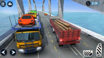 Cargo Truck Driver OffRoad Transport Games скриншот 2