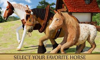 Cavalo Simulator 3D Run Cartaz