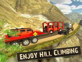 OffRoad Cargo Truck Simulator Uphill Driving Games পোস্টার