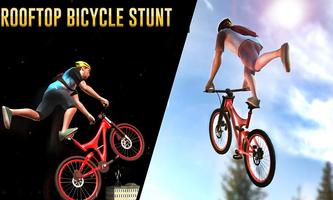 City Rooftop BMX Bicycle Rider capture d'écran 1