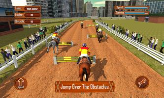 Horse Racing 2016 3D Affiche
