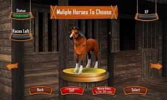 Horse Racing 2016 3D capture d'écran 2