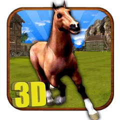 馬シミュレータの3Dゲーム アプリダウンロード