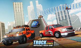 Truck Racing Stunts: Impossible Track Game 스크린샷 1