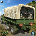 US Army Truck Driver: OffRoad Transporter Game آئیکن