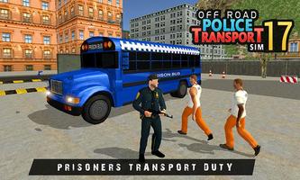 OffRoad Police Transport Sim Affiche