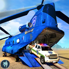 OffRoad Police USA Truck Transport Simulator icône