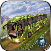 OffRoad US Army Coach Bus Driving Simulator Mod apk أحدث إصدار تنزيل مجاني