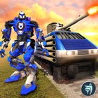 ikon Robot Police Train Transformation FPS Shooter