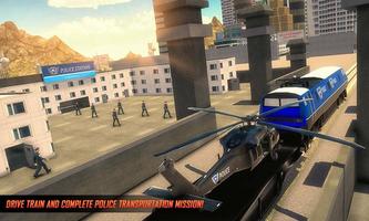 Robot Police Train Transformation FPS Shooter 截圖 1