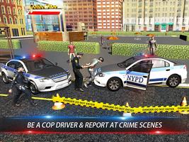 Civil Police Car Driving 2016 capture d'écran 1