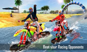 Real Water Surfer Bike Racing - Floating Drive screenshot 1