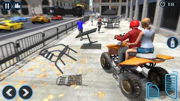 ATV Quad Simulator :Bike Games Ekran Görüntüsü 1