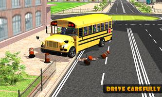 School Bus Driver Simulator poster