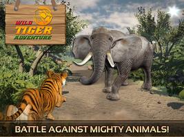 Wild Tiger Adventure 3d Sim syot layar 1