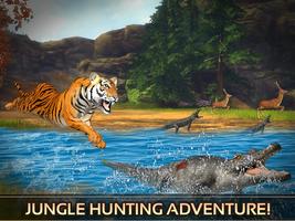 Wild Tiger Adventure 3d Sim ảnh chụp màn hình 2