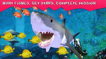 Hungry Shark 3D Simulation capture d'écran 3